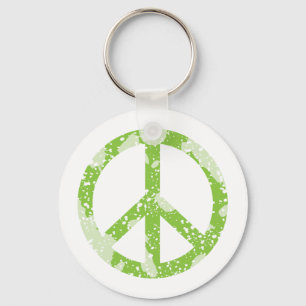 Chaveiro Símbolo de Paz (Verde)