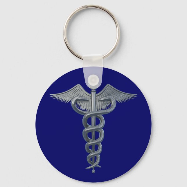 Chaveiro Símbolo de profissão médica (Frente)