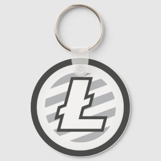 Chaveiro Símbolo do logotipo Litecoprim Crypto Coin Chaveir