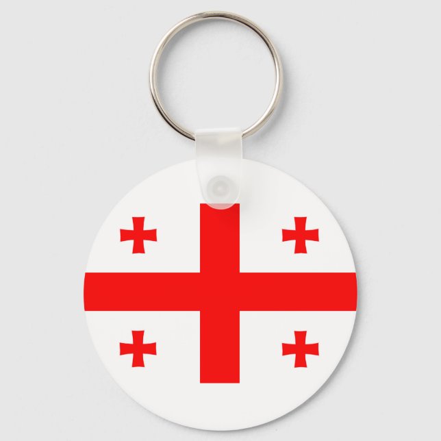 Chaveiro símbolo do país da geórgia (Frente)