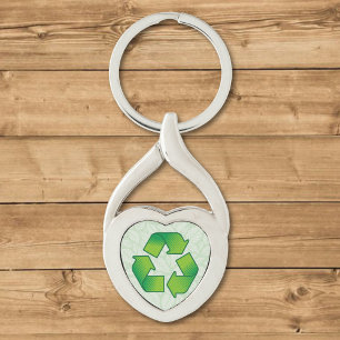Chaveiro Símbolo do reciclagem
