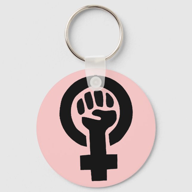 Chaveiro Símbolo Feminista (Frente)