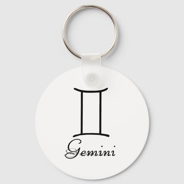 Chaveiro Símbolo Gemini (Frente)