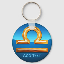 Chaveiro Símbolo Libra Zodiac