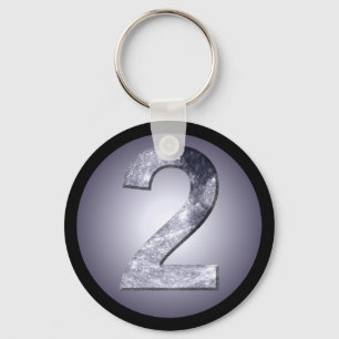 Chaveiro Símbolo Lunar Dois Círculo Mágico Design