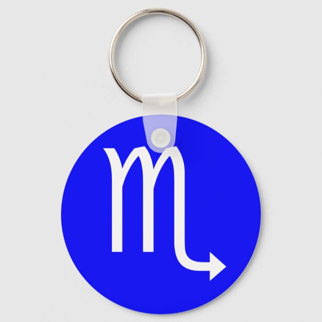 Chaveiro Símbolo Scorpio (Frente)