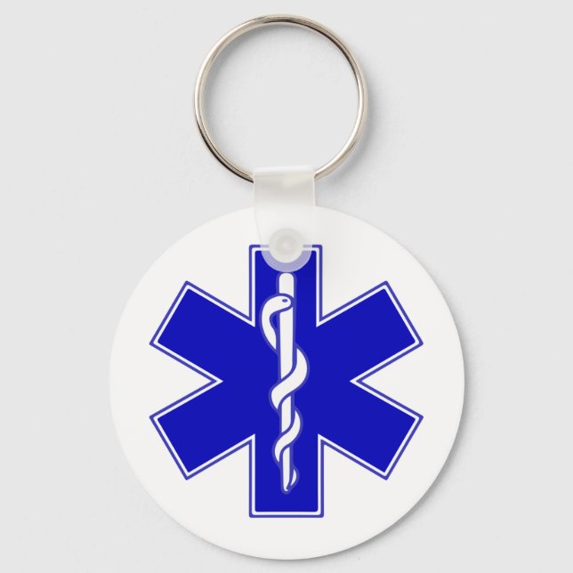 Chaveiro Símbolo Star of Life (Frente)