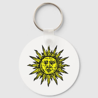 Chaveiro Símbolo Sun Amarelo