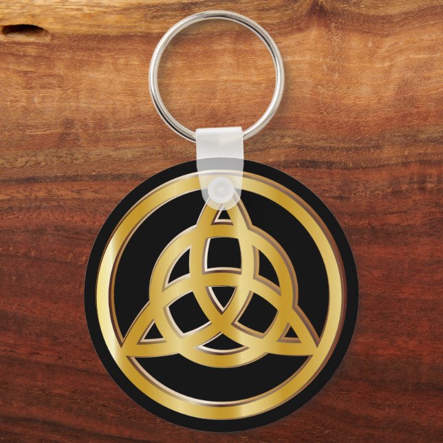 Chaveiro símbolo Triquetra (Frente)