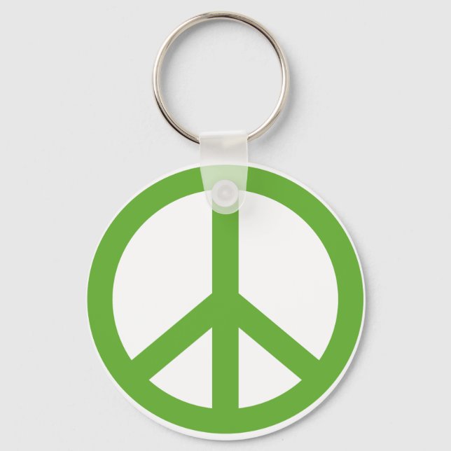 Chaveiro Símbolo Verde de Paz (Frente)
