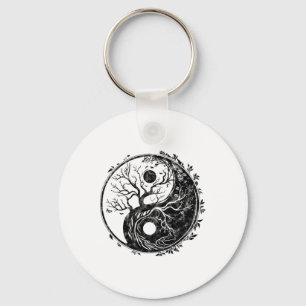 Chaveiro Símbolo Yin Yang, Árvore Da Vida, Tai Chi, Qigong,