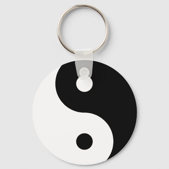 Chaveiro Símbolo Ying Yang (Frente)