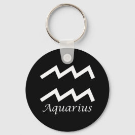Chaveiro Símbolo Zodiac "Aquarius"