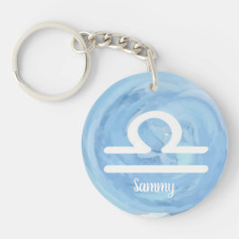 Chaveiro Símbolo Zodiac Personalizado por Libra
