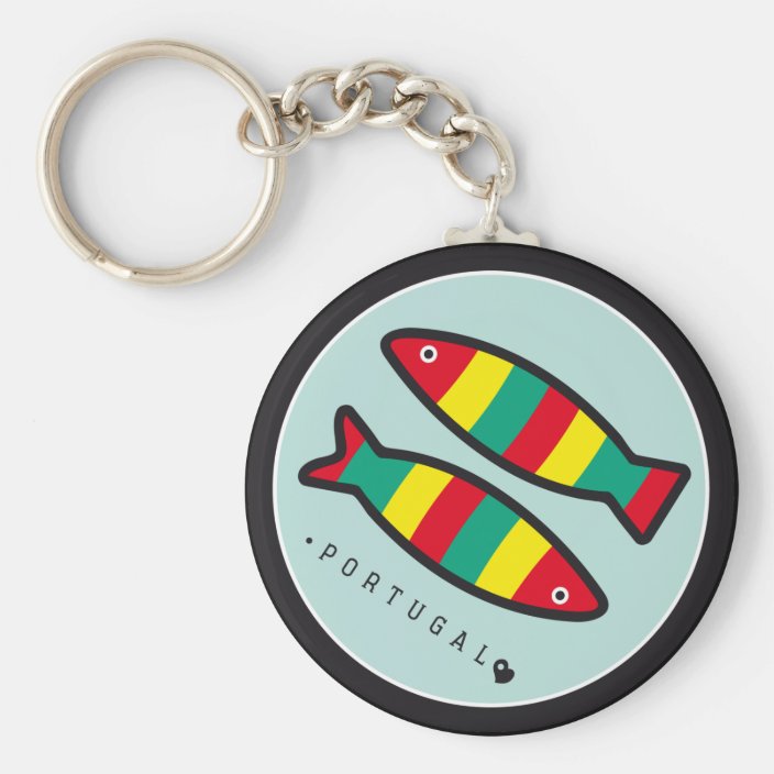 Chaveiro Símbolos de Portugal - sardinhas | Zazzle Portugal