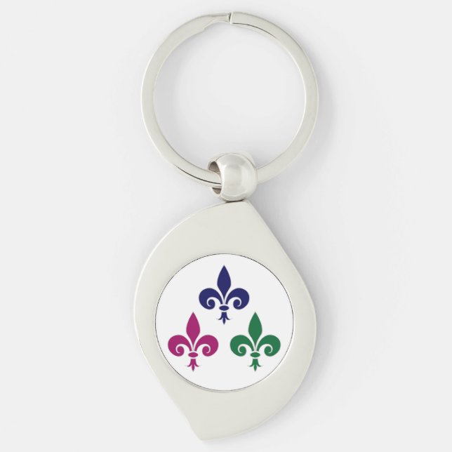 Chaveiro Símbolos Fleur-de-lis (Frente)