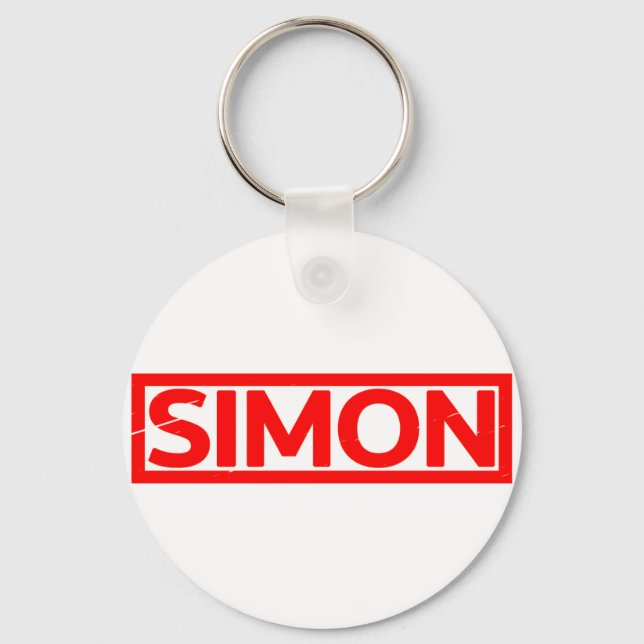 Chaveiro Simon Stamp (Frente)