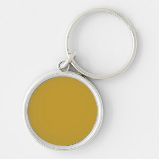 Chaveiro simples cores sólidas personalizadas mostarda dour