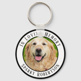 Chaveiro Simples Memorial Personalizado de Pet