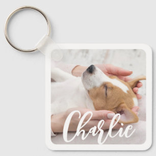 Chaveiro Simples Na moda de Nome 2 Foto