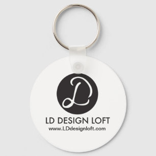 Chaveiro Simples personalizável O logotipo da sua empresa v