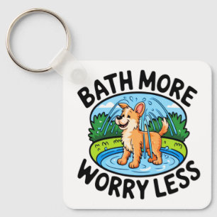 Chaveiro Simplifique o banho de animais domésticos com o ba