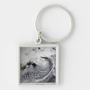 Chaveiro Simulação da nuvem de um só dia 3