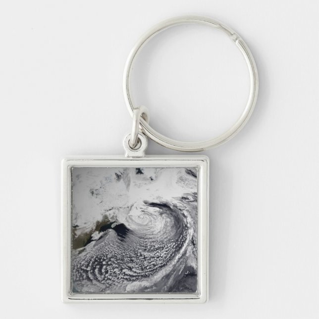 Chaveiro Simulação em nuvem de um dia solteiro 3 (Frente)