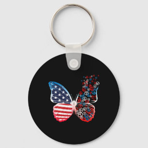 Chaveiro Sina Patrióticos de Borboleta Sinais de Paz 4 de J