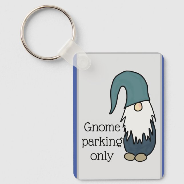 Chaveiro Sinal de estacionamento do Gnome (Frente)