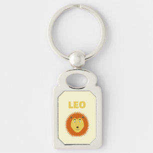 Chaveiro Sinal de Estrela Leo Leão Nome Personalizado de An