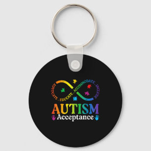 Chaveiro Sinal de infinito autismo aceitação conscientizaçã