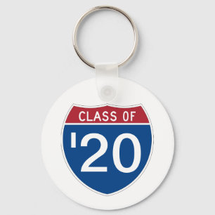 Chaveiro Sinal de Modelo INTERSTATE Classe de 20XX