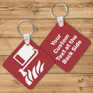 Chaveiro Sinal de segurança da unidade do aplicador de espu