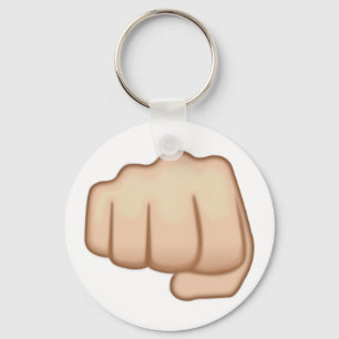 Chaveiro Sinal Emoji da mão de Fisted