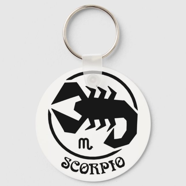 Chaveiro Sinal Scorpio Zodiac (Frente)