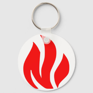 Chaveiro Sinal vermelho da chama