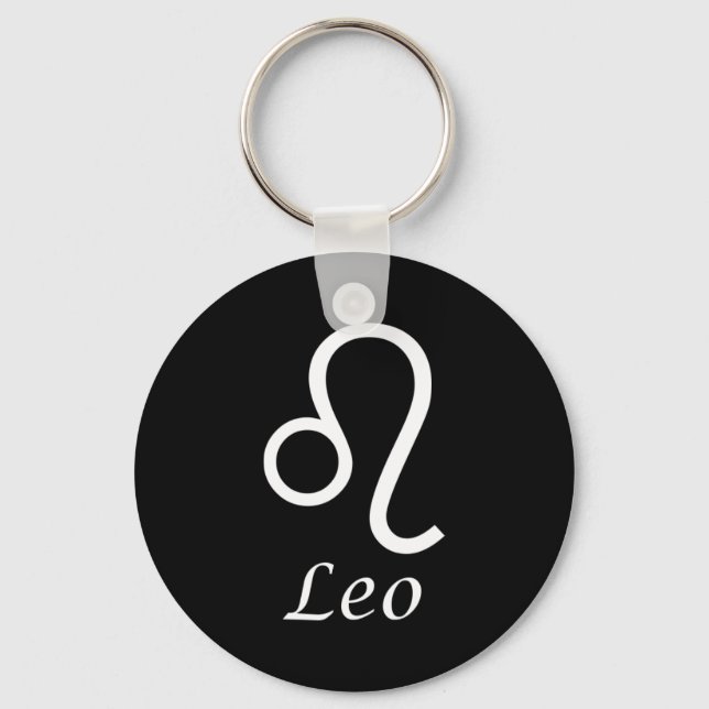 Chaveiro Sinal Zodiac "Leo" (Frente)