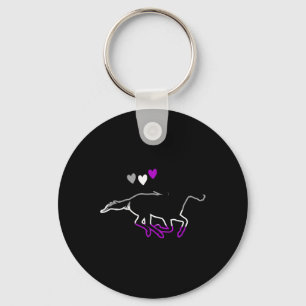 Chaveiro Sinalizador Ace Pride Horseback Horse Andando Aual