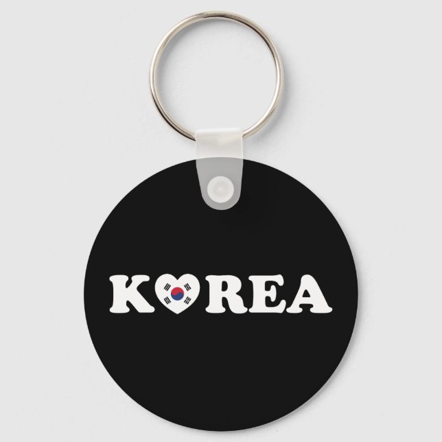 Chaveiro Sinalizador Coração de Amor da Coreia (Frente)