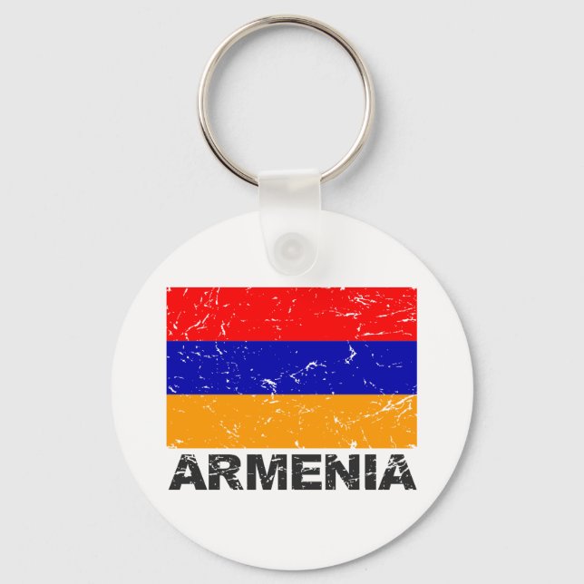Chaveiro Sinalizador da Armênia Vintage (Frente)