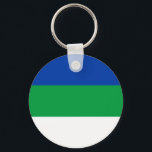 Chaveiro Sinalizador da República do Komi<br><div class="desc">Bandeira Patriótica da República Komi.</div>