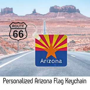 Chaveiro Sinalizador de Arizona Personalizado