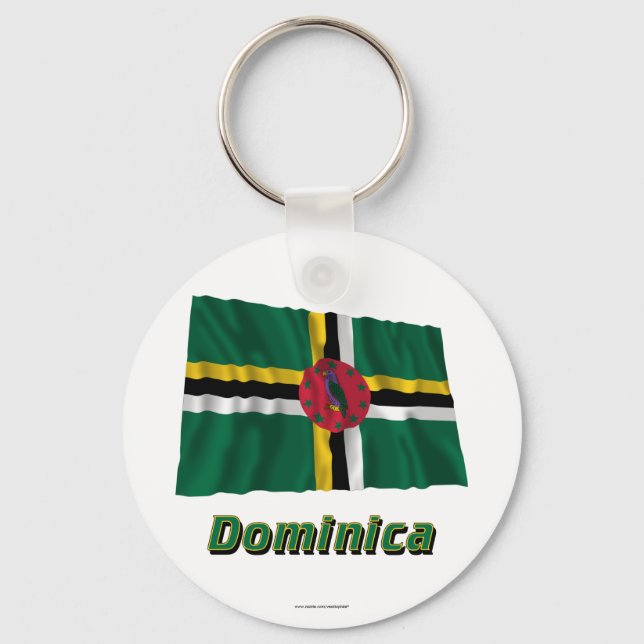 Chaveiro Sinalizador de Luz Dominica com Nome (Frente)