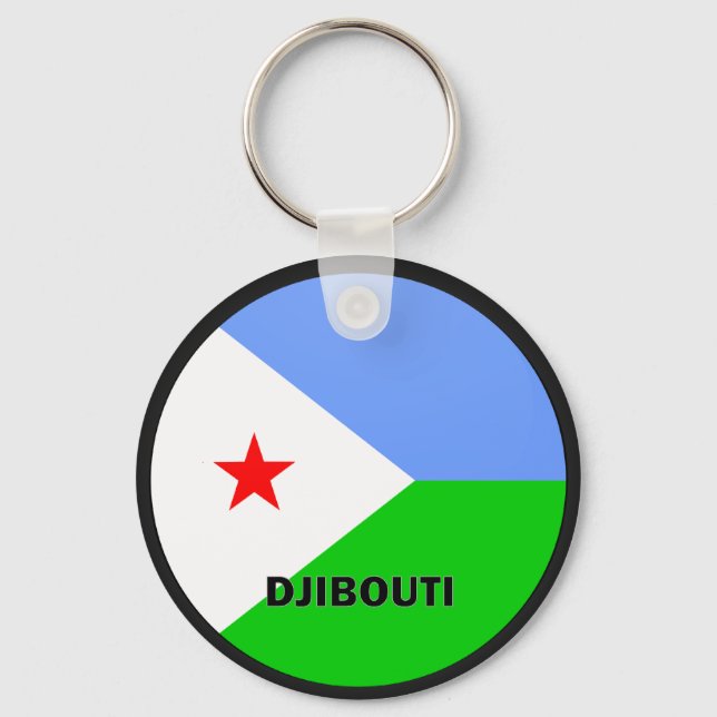 Chaveiro Sinalizador de qualidade do Fórum Djibouti (Frente)