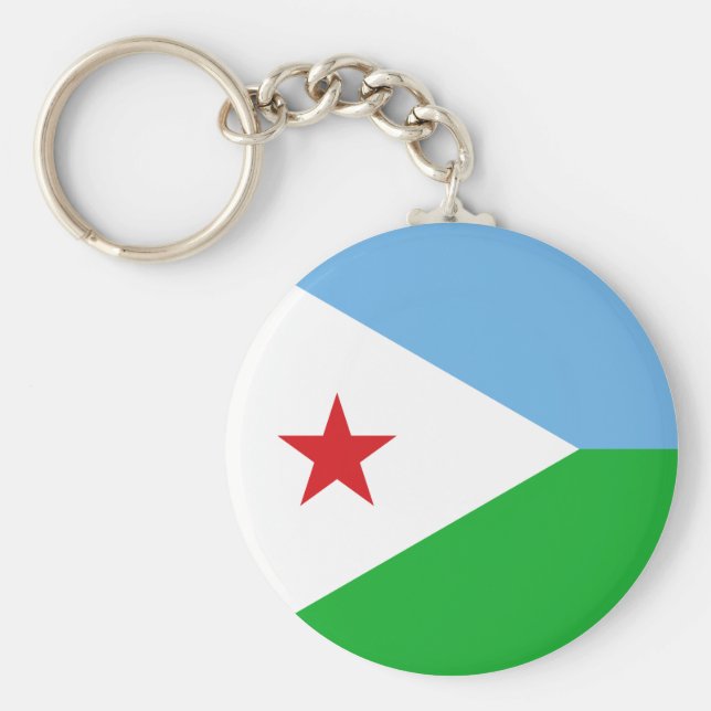 Chaveiro Sinalizador Djibouti (Frente)