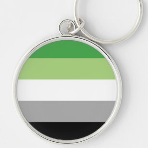 Chaveiro Sinalizador do Orgulho Aromântico LGBTQ