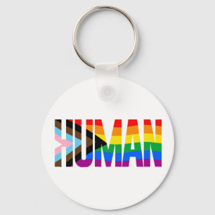 Chaveiro Sinalizador do Orgulho da Inclusividade Humana