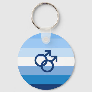 Chaveiro Sinalizador do Orgulho Maleável do Gay MLM