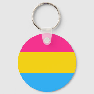Chaveiro Sinalizador do Orgulho Pansexual